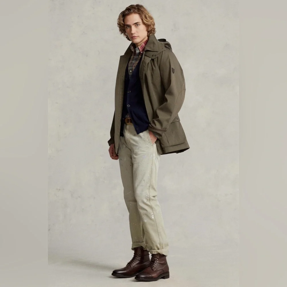 Polo Ralph Lauren Khaki Military Jacket